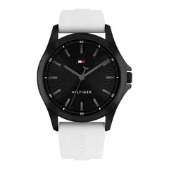 TOMMY HILFIGER - Reloj Hombre 1710740 . Reloj Silicona Blanco