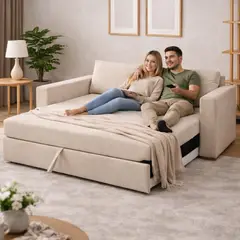 DKO DESIGN - Sofa Cama Germany 92x174x93cm Beige