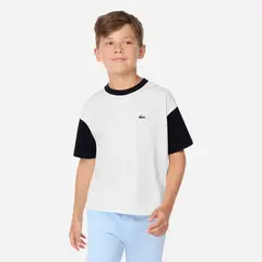 LACOSTE - Camiseta para niño Manga Corta