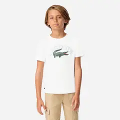LACOSTE - Camiseta para niño Manga Corta