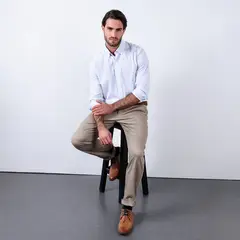 LA MARTINA - Camisa Hombre Manga Larga De Algodón