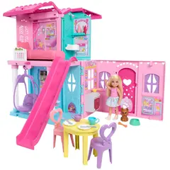 BARBIE - Casa Muñecas Chelsea Transformable Accesorios 3 años+
