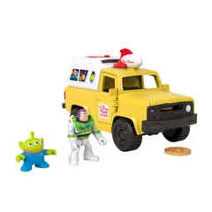 IMAGINEXT - Toy Story Camioneta Pizza Planet Vehículo 3 años+