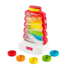FISHER PRICE - Fisher‑Price Apilador Drop Through Rock‑A‑Stack 9+ Meses