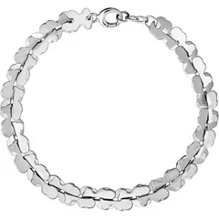 TOUS - Pulsera cadena de acero con motivos oso Carrusel
