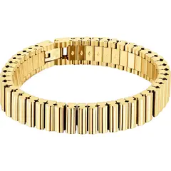 TOUS - Pulsera de eslabones en acero en color dorado 12 mm 1950