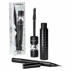 MAC COSMETICS - Pestañina Set de ojos Stroke + Stack