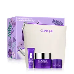 CLINIQUE - Set Crema Cuidado de la Piel Antiedad De-Aging Experts Incluye 4 Porductos