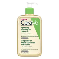CERAVE - BB Cream Limpiador En Aceite Espumoso Hidratante Para Piel Seca 473 ml