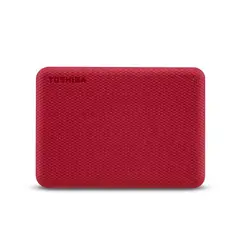 TOSHIBA - Disco Externo Canvio Advance Rojo 1TB