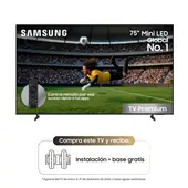 SAMSUNG - Televisor I I 75 Pulgadas I 4K I Mini LED I UN75M75HAKXZL