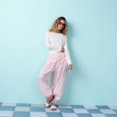 SYBILLA - Pantalón Balloon Mujer