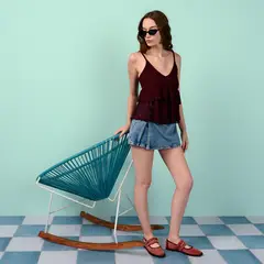 SYBILLA - Top Mujer Sin Mangas