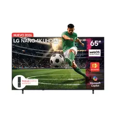 LG - Televisor 65 pulgadas|NANO 4K UHD|webOs 26|65NU850BPSA