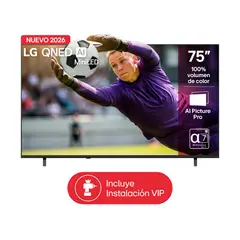 LG - Televisor 75 pulgadas|4K UHD QNED MiniLED|75QNED70BSA|Incluye AI Magic Remote