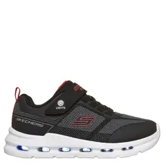SKECHERS - Tenis con luces Glide Step Lights Niño con Velcro