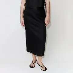 MANGO - Falda Midi Mujer