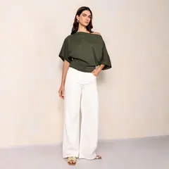 UNIVERSITY CLUB - Blusa Mujer Manga 3/4
