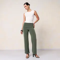 UNIVERSITY CLUB - Pantalón Recto Mujer