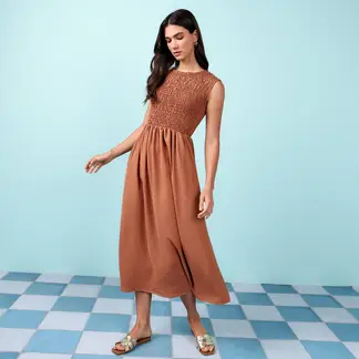 UNIVERSITY CLUB - Vestido Mujer Maxi Casual