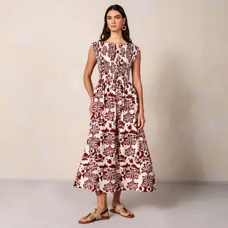 UNIVERSITY CLUB - Vestido Mujer Maxi Casual