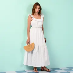 UNIVERSITY CLUB - Vestido Mujer Maxi Casual