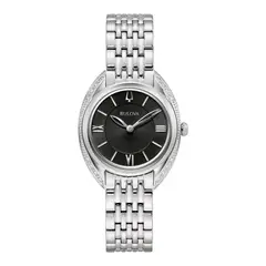 BULOVA - Reloj Mujer. Reloj Acero Inoxidable Plateado 96R252