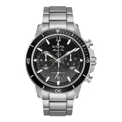 BULOVA - Reloj Hombre Marine Star. Reloj Acero Inoxidable Plateado 96B272