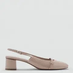 MANGO - Tacones Mujer con tacón Cuadrado Janet