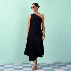 BASEMENT - Falda Mujer Medio Casual