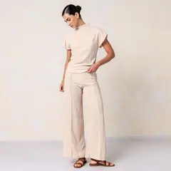 BASEMENT - Blusa Mujer Manga corta