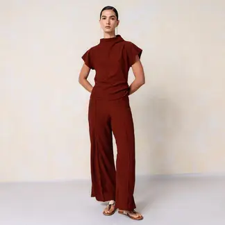 BASEMENT - Blusa Mujer Manga corta
