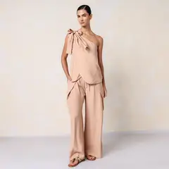 BASEMENT - Pantalón Recto Mujer