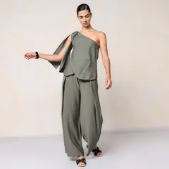BASEMENT - Pantalón Recto Mujer