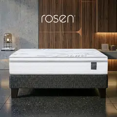ROSEN - Colchon Queen Firme Resorte Pocket Colchon-Art 4 Plus-160X190