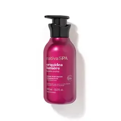 NATIVA SPA - Crema Hidratante Orquidea Lumiere para Todo Tipo De Piel 400 ml