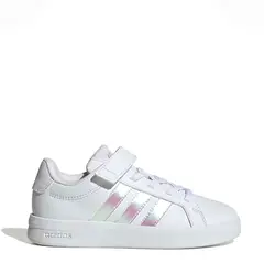 ADIDAS - Tenis moda Grand Court Niña con Velcro