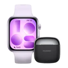 HUAWEI - Smartwatch Reloj Watch Fit 5 1,82 mm + Freebuds Se 3