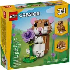 LEGO - Construcción Lindo Hámster Con Flor