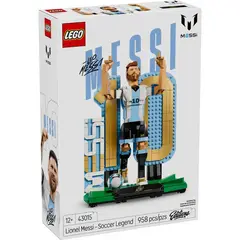LEGO - Set de Construcción Lionel Messi: Leyenda del Fútbol 958 piezas