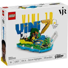LEGO - Set de Vini Jr Fenómenos del Fútbol 510 piezas