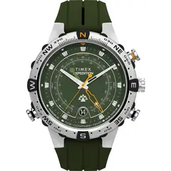 TIMEX - Relojes Hombre Expedition North. Reloj Silicona Verde TW2Y14400VU