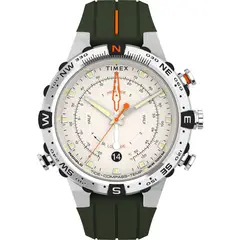 TIMEX - Relojes Hombre Expedition North. Reloj Silicona Verde TW2V22200VU