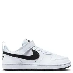 NIKE - Tenis Court Borough Low Recraft Bpv Niño con Velcro