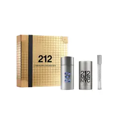 CAROLINA HERRERA - Set de perfume Hombre Incluye: 3 productos