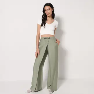 DOO AUSTRALIA - Pantalón Recto Mujer Tiro medio