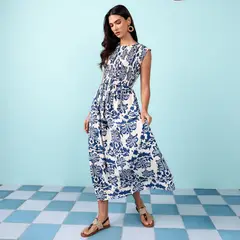 UNIVERSITY CLUB - Vestido Mujer Maxi Casual