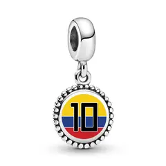 PANDORA - Charm Engraving Camiseta Colombia 10