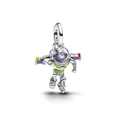 PANDORA - Charm Buzz Lightyear De Disney Plata Esterlina