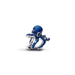 PANDORA - Charm Pulpo Azul Plata Esterlina